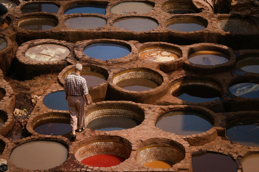  the Tanneries of Fes 